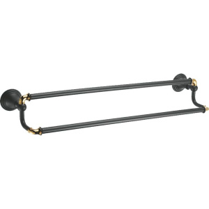 Полотенцедержатель Fixsen Luksor FX-71602B двойной