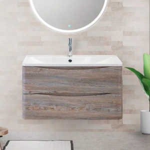 Тумба с раковиной BelBagno Acqua 80 подвесная, pino scania Тумба с раковиной BelBagno Acqua 80 подвесная, pino scania