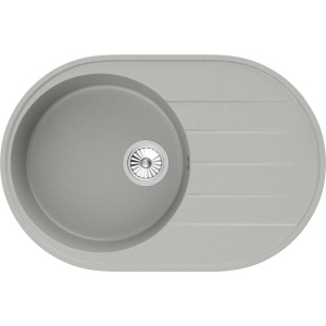 Мойка кухонная Domaci Солерно DN 750-04 платина