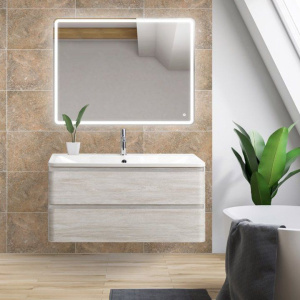 Мебель для ванной BelBagno Albano 100 подвесная, rovere vintage bianco Мебель для ванной BelBagno Albano 100 подвесная, rovere vintage bianco
