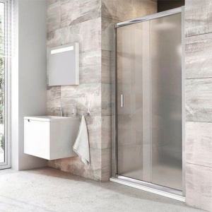 Душевая дверь в нишу Ravak Blix BLDP2-100 Grape, профиль хром Душевая дверь в нишу Ravak Blix BLDP2-100 Grape, профиль хром