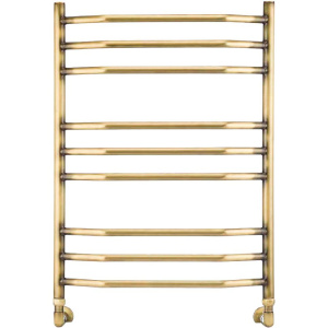 Полотенцесушитель водяной Domoterm Лаура П9 50x70, античная бронза