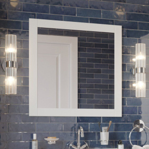 Зеркало Sanflor Ванесса 75, белое