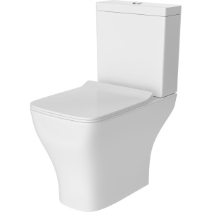 Унитаз-компакт Damixa Titan DX78C8600SC безободковый, с микролифтом