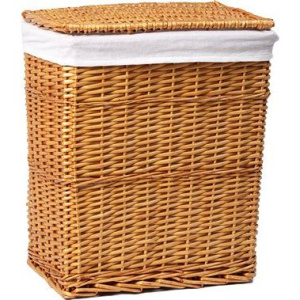 Корзина для белья Wasserkraft Ammer WB-370-L светло-коричневая, большая Корзина для белья Wasserkraft Ammer WB-370-L светло-коричневая, большая