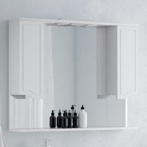 Зеркало Corozo Мирра 105/С белое Зеркало Corozo Мирра 105/С белое