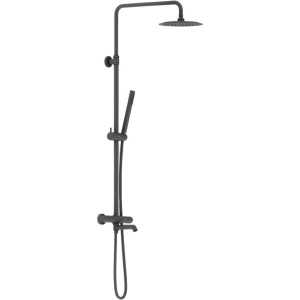 Душевая стойка Damixa Scandinavian Pure 936810300 черная матовая