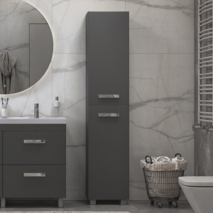 Шкаф-пенал Velvex Orlando 190 универсальный, серый