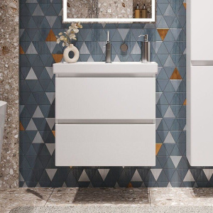 Тумба с раковиной SanStar Riana 60 подвесная Тумба с раковиной SanStar Riana 60 подвесная