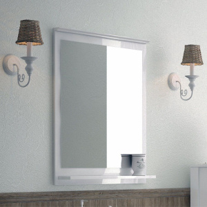 Зеркало Corozo Блюз 65, с полкой