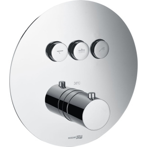 Термостатический смеситель Wasserkraft Dinkel 5844 Thermo С ВНУТРЕННЕЙ ЧАСТЬЮ, для ванны с душем