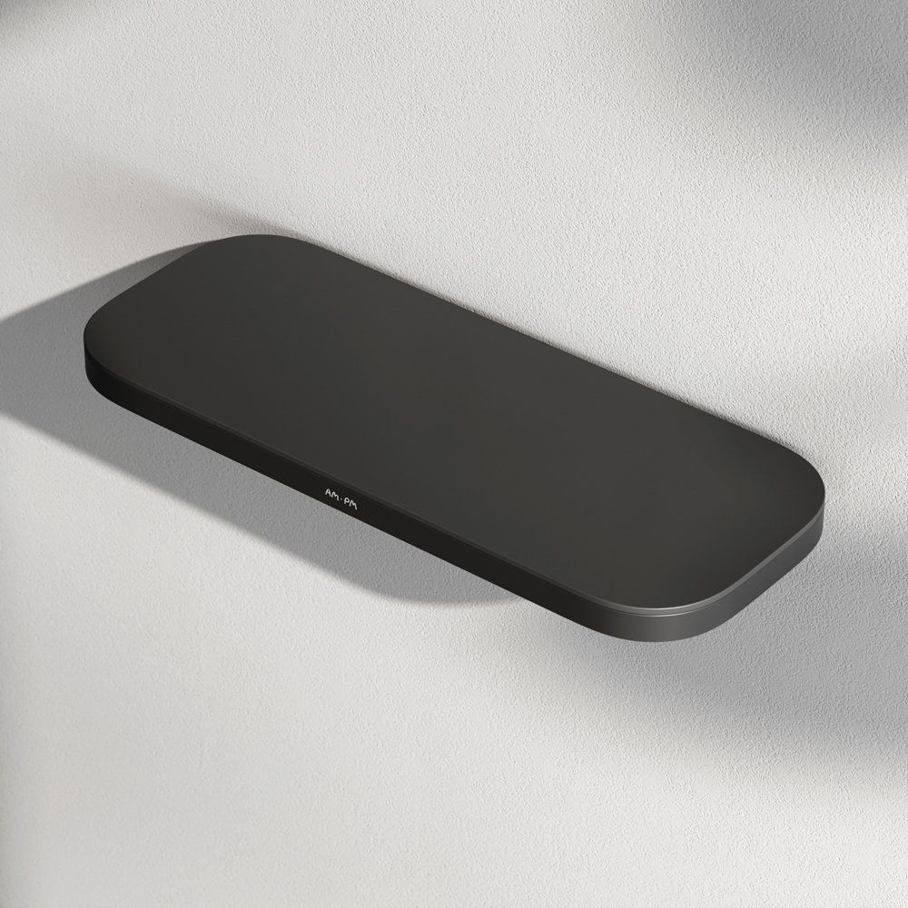 Купить Полка AM.PM Func A8F37622 черная в Москве с доставкой Полка AM.PM Func A8F37622 черная