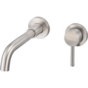 Смеситель для раковины Milacio Ultra MCU.552.SS С ВНУТРЕННЕЙ ЧАСТЬЮ нержавеющая сталь