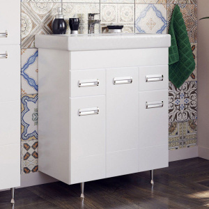 Тумба с раковиной Stella Polar Фиора 80 Тумба с раковиной Stella Polar Фиора 80