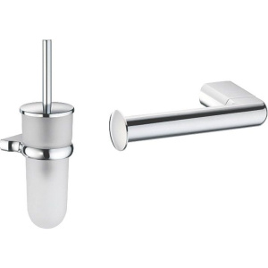 Набор Wasserkraft Berkel Держатель туалетной бумаги K-6896 + Ершик K-6827
