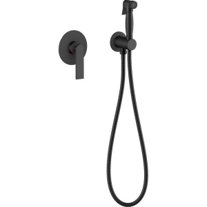 Гигиенический душ Timo Anni 2789/03SM С ВНУТРЕННЕЙ ЧАСТЬЮ, со смесителем, черный