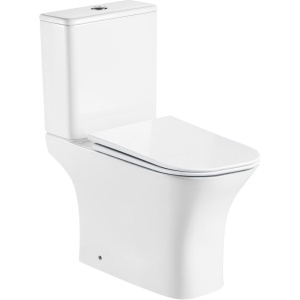 Унитаз-компакт Ceruttispa Vettore 7192 безободковый, с микролифтом Унитаз-компакт Ceruttispa Vettore 7192 безободковый, с микролифтом