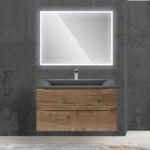 Мебель для ванной Vincea Mia 90 дуб винтаж Мебель для ванной Vincea Mia 90 дуб винтаж