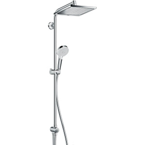 Душевая стойка Hansgrohe Crometta E 240 1jet Showerpipe Reno 27289000 EcoSmart