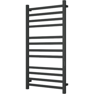 Полотенцесушитель электрический Bauedge Hotel R 60х120, матовый черный RAL9005 Полотенцесушитель электрический Bauedge Hotel R 60х120, матовый черный RAL9005