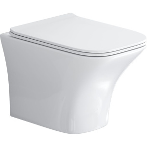 Унитаз подвесной Grossman Galaxy GR-4476S безободковый, с микролифтом Унитаз подвесной Grossman Galaxy GR-4476S безободковый, с микролифтом