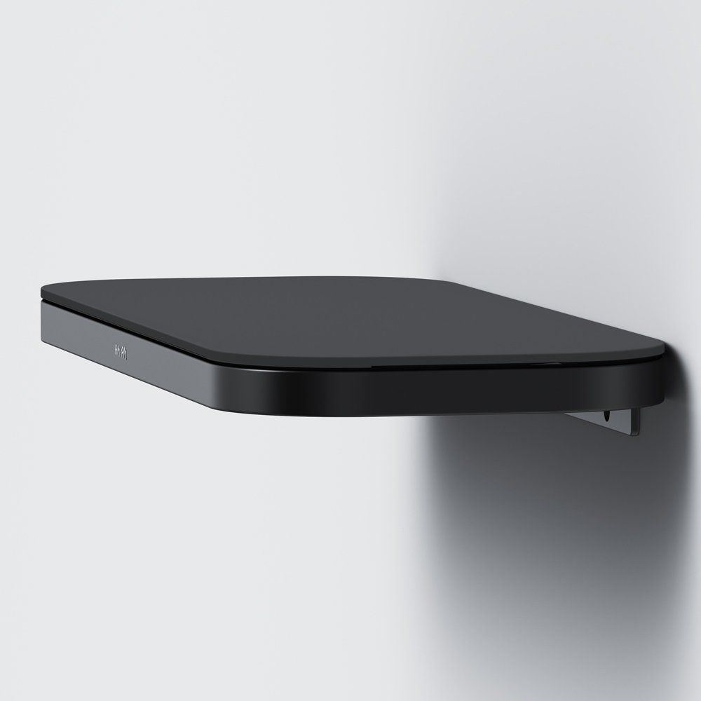 Купить Полка AM.PM Func A8F37622 черная в Москве с доставкой Полка AM.PM Func A8F37622 черная