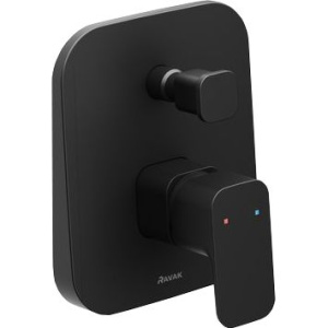 Смеситель для ванны с душем Ravak 10° Free X070158 черный матовый
