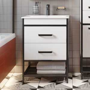 Тумба с раковиной Sanflor Норд 60 с раковиной Ontario 60 Тумба с раковиной Sanflor Норд 60 с раковиной Ontario 60