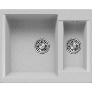 Мойка кухонная Polygran Brig 620, светло-серая Мойка кухонная Polygran Brig 620, светло-серая