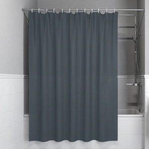 Штора для ванной IDDIS Base BL01P24i11 240х200, серая