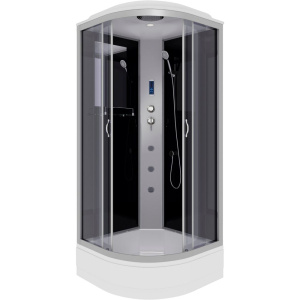 Душевая кабина Niagara Classic NG-3502-14F 100х100 см, с гидромассажем и пультом управления