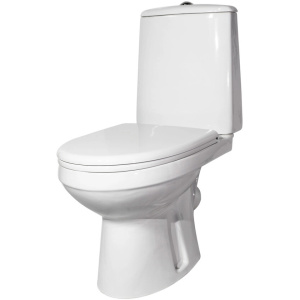 Унитаз-компакт напольный с бачком и сиденьем микролифт Оскольская керамика Лея 41301130315