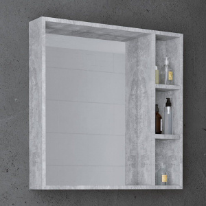 Зеркало Grossman Фалькон 80 бетон