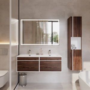 Мебель для ванной STWORKI Вестервик 120 орех каньон