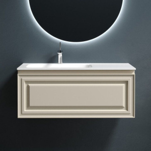 Тумба с раковиной Sancos Very 100 L beige soft