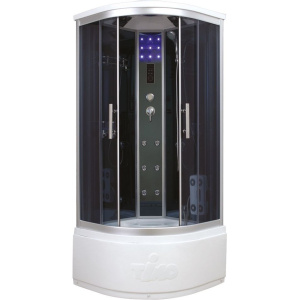 Душевая кабина Timo Standart T-1100 с высоким поддоном, с сиденьем Душевая кабина Timo Standart T-1100 с высоким поддоном, с сиденьем