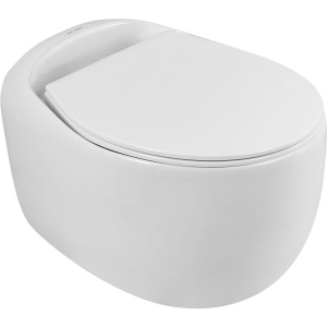 Унитаз подвесной Art&Max Forli AM020CHR/SC с микролифтом, белый