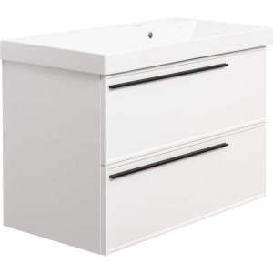 Тумба с раковиной La Fenice Elba Twin 90 белая