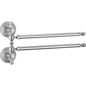 Полотенцедержатель Savol 58 а S-005802A хром, двойной Полотенцедержатель Savol 58 а S-005802A хром, двойной