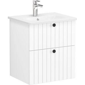 Тумба с раковиной VitrA Root Groove 60 69415 белая