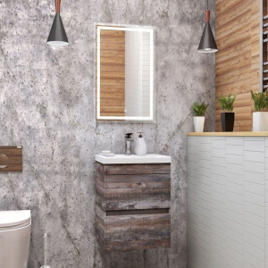 Мебель для ванной Art&Max Family 40, подвесная, Pino Esotica Мебель для ванной Art&Max Family 40, подвесная, Pino Esotica