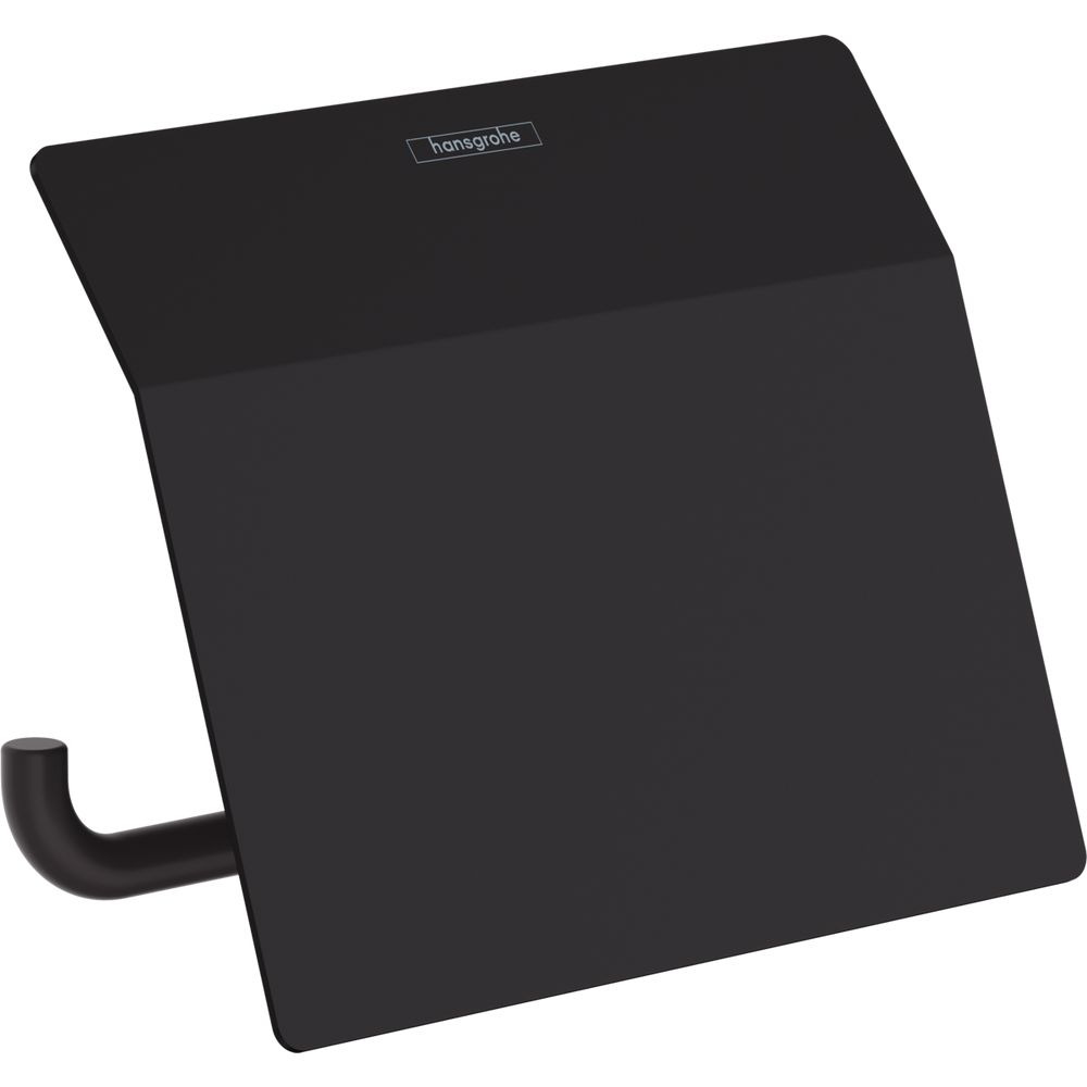 Держатель туалетной бумаги Hansgrohe AddStoris 41753670 матовый черный Держатель туалетной бумаги Hansgrohe AddStoris 41753670 матовый черный