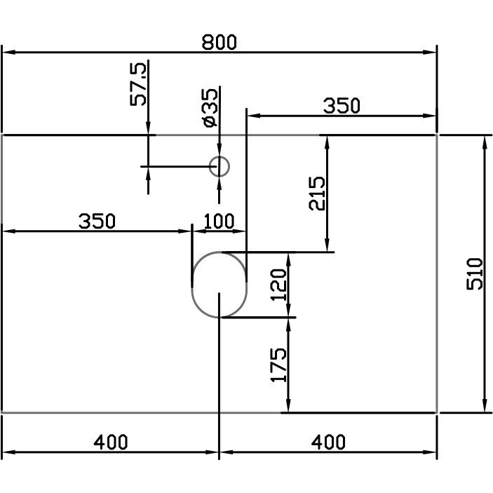 Купить Столешница с раковиной DIWO Элиста 80 чёрный мрамор, с раковиной Moduo 50 Square в Москве с доставкой Столешница с раковиной DIWO Элиста 80 чёрный мрамор, с раковиной Moduo 50 Square