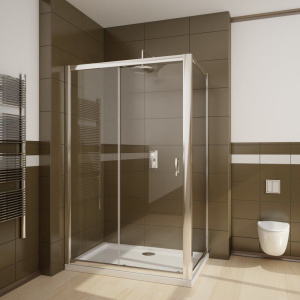 Душевой уголок Radaway Premium Plus DWJ+S 110x75 прозрачное стекло
