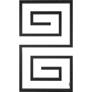 Полотенцесушитель электрический Indigo Lira DGL100-60BRRt черный муар Полотенцесушитель электрический Indigo Lira DGL100-60BRRt черный муар