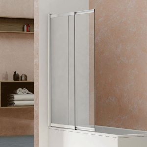 Шторка на ванну Vincea VSB-1E100CL 100 см, профиль хром, стекло прозрачное Шторка на ванну Vincea VSB-1E100CL 100 см, профиль хром, стекло прозрачное