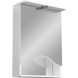 Зеркало-шкаф Stella Polar Волна Лиана R 50 с подсветкой