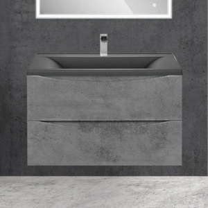 Тумба с раковиной Vincea Mia 75 бетон Тумба с раковиной Vincea Mia 75 бетон