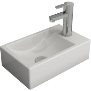 Рукомойник BOCCHI Mini 1419-001-0326 R, глянцевый белый Рукомойник BOCCHI Mini 1419-001-0326 R, глянцевый белый