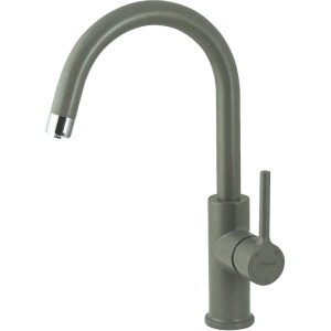 Смеситель для кухни Lemark Comfort LM3073PGS серый шелк